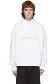 Xander Zhou - White '2020' Hoodie