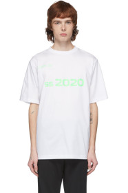 Xander Zhou - White & Green '2020' T-Shirt