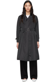 Max Mara - Black Campo Trench Coat