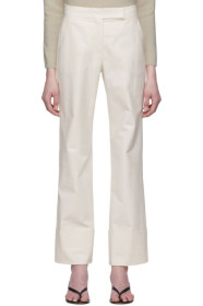 Max Mara - オフホワイト Sidney トラウザーズ