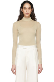 Max Mara - Beige Pietra Turtleneck