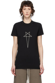 Rick Owens Drkshdw - Black Pentagram T-Shirt