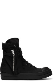 Rick Owens Drkshdw - Black Bauhaus Sneakers