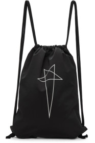 Rick Owens Drkshdw - 黑色抽绳双肩包