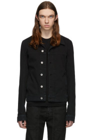 Rick Owens Drkshdw - 黑色 Worker 牛仔夹克