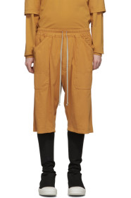 Rick Owens Drkshdw - 橙色短裤