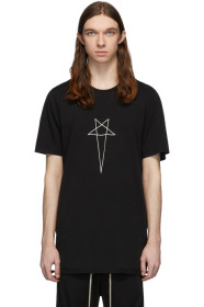 Rick Owens Drkshdw - 黑色 Level Pentagram T 恤