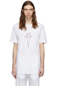 Rick Owens Drkshdw - 白色 Level T 恤