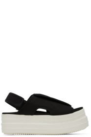 Rick Owens Drkshdw - 黑色 Double Bumper Vicious 凉鞋