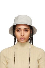 Acne Studios - Beige Cotton Canvas Bucket Hat