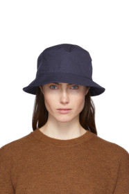 Acne Studios - Navy Cotton Canvas Bucket Hat