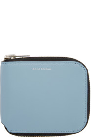 Acne Studios - 蓝色 Kei Compact 钱包