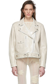 Acne Studios - Off-White Biker Jacket