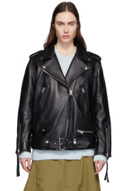 Acne Studios - Black Leather New Myrtle Jacket