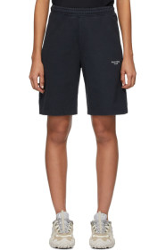 Acne Studios - Black Fannals Stamp Shorts