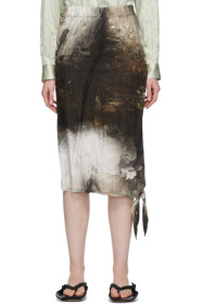 Acne Studios - Multicolor Landscape Painting Skirt