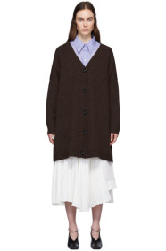 Acne Studios - Brown Wool Kirstie Cardigan