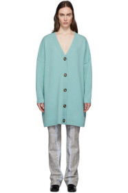 Acne Studios - Blue Wool Kirstie Cardigan