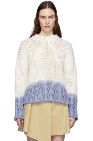 Acne Studios - Off-White Wool Dip-Dye Kirene Sweater