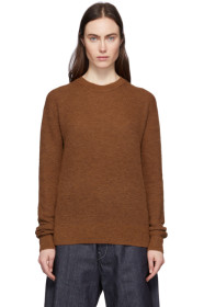 Acne Studios - Brown Alpaca & Wool Ribbed Kinzie Sweater