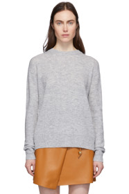 Acne Studios - Grey Alpaca & Wool Ribbed Kinzie Sweater