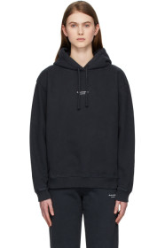 Acne Studios - Black Reverse Logo Hoodie