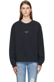 Acne Studios - Black Reverse Logo Sweatshirt
