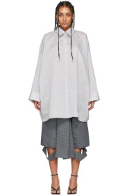 Acne Studios - Grey Suky Shirt Dress