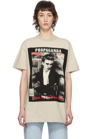 Acne Studios - Beige Magazine T-Shirt