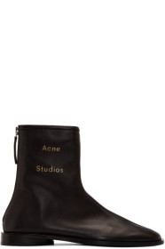 Acne Studios - Black Berta Ankle Boots