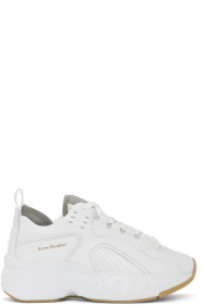Acne Studios - SSENSE Exclusive White Manhattan Sneakers