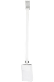 Acne Studios - White Trifold Keychain