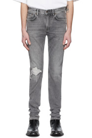 Acne Studios - Grey Patched Up Jeans