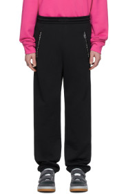 Acne Studios - Black Technical Logo Zip Lounge Pants