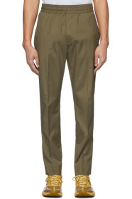 Acne Studios - Khaki Cotton Ryder Trousers