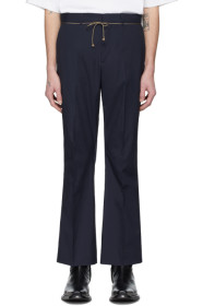 Acne Studios - Blue Drawcord Bootcut Trousers