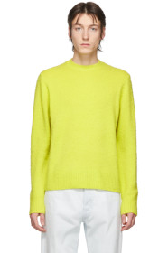 Acne Studios - Yellow Peele Crewneck Sweatshirt