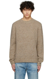 Acne Studios - Brown Pilled Mélange Sweater