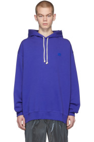 Acne Studios - Blue Oversized Face Hoodie