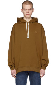 Acne Studios - ブラウン オーバーサイズ フェイス フーディ