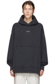 Acne Studios - Black Franklin H Stamp Hoodie