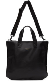 Common Projects - Cabas en cuir noir Utility