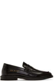 Common Projects - 黑色皮革乐福鞋