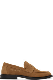Common Projects - 黄褐色绒面革乐福鞋