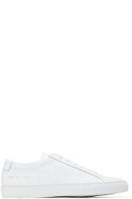 Common Projects - White Original Achilles Low Sneakers