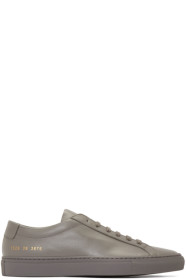 Common Projects - Grey Achilles Low Sneakers