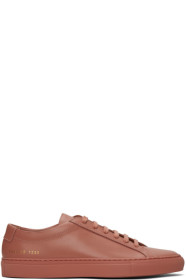 Common Projects - 粉色 Achilles 运动鞋