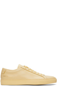 Common Projects - 黄色 Achilles 运动鞋