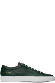 Common Projects - 绿色 Achilles 运动鞋