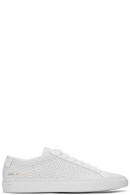 Common Projects - 白色 Achilles 穿孔运动鞋
